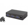 Hadron Hdx1277 2 Port Vga Splitter 200mhz 1-ın 2-out Siyah