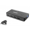 Hadron Hdx1374  2 Port + 4- Usb Vga Kvm Switch  Kablolu Siyah