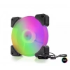 Hadron Hdx1518 12cm Kasa Fanı Performans 4Pin Rgb Siyah