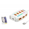 Hadron Hdx7037 Usb Hub 10-usb 1.2m Beyaz
