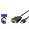 Hadron Hdx7795 Hdmı To Vga Kablo Pvc 120hz 1080p 1.8mt Siyah