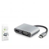 Hadron Hdx7838 Type-c To Hdtv Hdmı 4k 30hz + Vga 2ın1 Gri