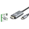 Hadron HDX7853 Type-C to HDMI 4K 30Hz 1.8 Metre Görüntü Kablosu Gri