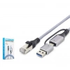 Hadron Hdx7876 Usb Type C 3.0 Ethernet Adaptör Gigabit Gri