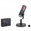 Hadron Su8 Gaming Rgb Masaüstü Mikrofon Dsp Gürültü Önleme Echo Type-c Siyah