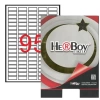 Herboy Laser Etiket 100 YP 30x12 Laser-Copy-Inkjet HB-1095