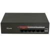Hılook Ns-0106mp-35(b), 4 Port, Megabit, Poe 35w, 2 Port Megabit Uplink, Yönetilemez, Masaüstü Switch