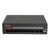 Hılook Ns-0110mp-60, 8 Port, Megabit, Poe 60w, 2 Port Megabit Uplink, Yönetilemez, Masaüstü Switch