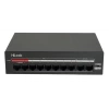 HILOOK NS-0110MP-60, 8 Port, Megabit, PoE 60W, 2 Port Megabit Uplink, Yönetilemez, Masaüstü Switch