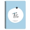 Hisli Şeyler Stickerli Defter Gözüm Yükseklerde 16,5x22,5 80 Yp.Çiz.