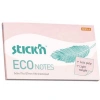 Hopax Stıckn Yapışkanlı Not Kağıdı 100 YP 76x127 Eco Patel Pembe HE21750
