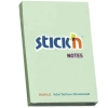Hopax Stıckn Yapışkanlı Not Kağıdı 100 YP 76x51 Pastel Yeşil HE21147