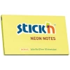 Hopax Stıckn Yapışkanlı Not Kağıdı Neon Sarı 76x127 MM 100 YP HE21135