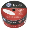 HP DVD-R 4.7GB 120 Dakika 16X Printable 50li Shrink Paket