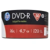 HP DVD-R 4.7GB 120 Dakika 16X Printable 50li Shrink Paket
