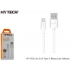 Hytech Hy-x106 2m 2.4a Type-c Beyaz Şarj Kablosu