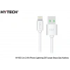 Hytech Hy-x93 1m 2.a İphone Lightning Beyaz Şarj Kablosu