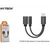 Hytech Hy-xo40 Gri Metal Typec To 3.5 Jack+typec Çevirici