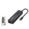 İetop Tuh305 Type-c 3.2 Gen1 Combo Hub Pd Hdmı 4k 5 Port 5 Gbps Siyah