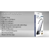 Inca Itpc-7t Type-c Giriş 2xtype-c Çoklayıcı Rj-45 Hdmı 4k@30 Usb 3.0 Çoklayıcı Micro Sd Kart