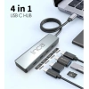 Inca Itpt-4tx 4 Port Type-c 3.1 Veri İle3.1 10 Gbps Type-c Çoklayıcı Kablo Uzunluğu 15cm