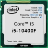 INTEL i5-10400F 6 Core, 2.9Ghz, 12Mb, 65W, LGA1200, 10.Nesil, TRAY, (Dahili Grafik YOK, Fan YOK)