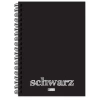 Keskin Color Defter A6 40 Yp.PP Kap.Spr.Schwarz 350560-99