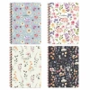 Keskin Color Defter Karton Kp.Spr.Çiçek 16,5x22,5 80 YP Kar.