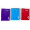 Keskin Color Defter Plastik Kapak Spiralli Cool A6 80 Yp.Kareli