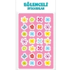 Keskin Color Puffy Sticker Orta Boy Çiçek 221204-99