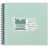 Keskin Color Sticker Defter Hisli Şeyler 16x15 50 Yp. Çizgili Stickerli Defter Yazsan Gönül Razı Değil Yazmasam Olmaz