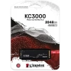 Kingston 2tb Kc3000 7000mb-7000mb-s Pcıe 4.0 Nvme M.2 Ssd Disk Skc3000d-2048g