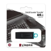 Kingston Dtx-64gb 64gb Usb3.2 Gen 1 Datatraveler Exodia (black + Teal) Flash Bellek