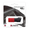 Kingston Dtxm-128gb 128gb Usb3.2 Gen1 Datatraveler Exodia M (black + Red) Flash Bellek