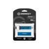 Kingston Ikkp200-256gb 256gb Ironkey Keypad 200, Fıps 140-3 Lvl 3 (pending) Flash Bellek