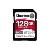 Kingston Sdr2-128gb Canvas React Plus Sdxc Uhs-ıı 300r-260w U3 V90 For Full Hd-4k-8k Hafıza Kartı