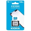 KIOXIA 128GB ExceriaG2, LMEX1L128GG2, U1 V30 4K, CL10, 100Mb/s, MicroSD Kart Bellek (SD Adaptörlü)
