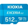 Kıoxıa 512gb Exceriag2, Lmexl512gg2 U1 V30 4k,  Cl10, 100mb/s, Microsd Kart Bellek (sd Adaptörlü)
