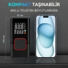 Kobb Kb412 Li-ion Şarjlı 150 Psı Dijital Göstergeli Akıllı Lastik Şişirme Pompası+ Powerbank + Sos + Led Lamba