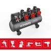 Kobb Kbk100s 6.0hp 100lt 8bar Üç Motorlu Yağsız Sessiz Taşınabilir Hava Kompresörü