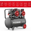 Kobb Kbk50s2 4.0hp 50lt 8bar Çift Motorlu Yağsız Sessiz Taşınabilir Hava Kompresörü