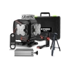 KOBB KBL36GTP Profesyonel Li-ion Şarjlı 4X360⁰ LCD Ekran Otomatik Hizalamalı Yeşil Çapraz Çizgi Lazer Distomat+Tripod