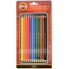 Koh-I Noor Set of artist´s colouRed pencils 3822 12