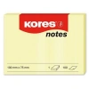 Kores Yapışkanlı Not Kağıdı Sarı 100x75 Mm 100 Syf  46100