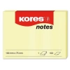 Kores Yapışkanlı Not Kağıdı Sarı 100x75 MM 100 Syf  46100