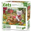 Ks Games Puzzle 500 Cats On The Farm Yetişkin 20043