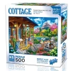 Ks Games Puzzle 500 Parça Colorful House Near The Lake 20053
