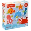 Ks Games Puzzle Fisher-price Baby Puzzle Under Sea 6 İn 1 Fp 13412
