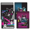 Kuromi Defter Spiralli Karton Kapak 16,5x22,5 80 YP Kareli 380632-12
