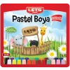 Lets Pastel Boya Çantalı Köşeli 24 Lü Lk-24